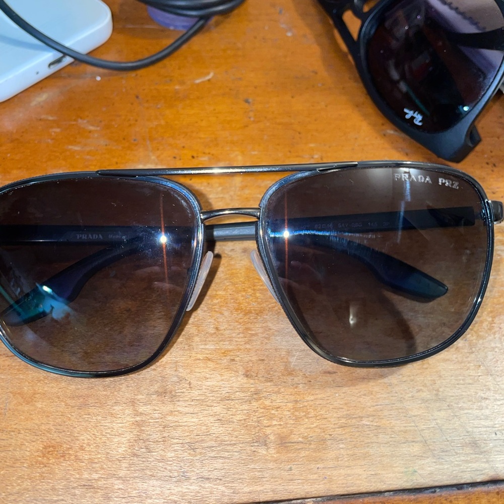 MENS PRADA LINEA ROSSA PS50Ys SUNGLASSES - Picture 3 of 9